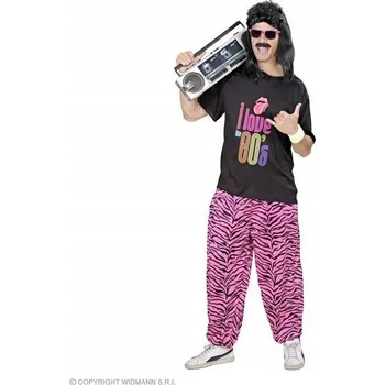 Karnevalový kostým Kostým s disco polokošile a lodičkami z 80. let, velikost M/L