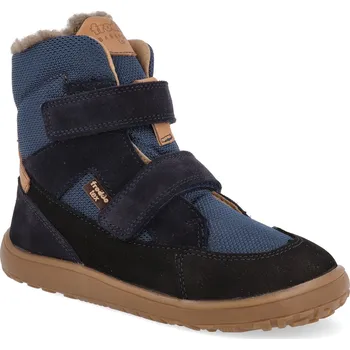 Dívčí zimní obuv Barefoot zimní boty Froddo - UP Winter Tex tmavě modré Velikost: 39