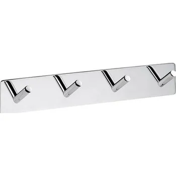 Věšák Věšák 25,5x4,5 cm nerez/stříbrná