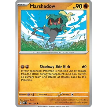 Karetní hra Marshadow 080/132 - Mega Evolution Typ karty: Non-Holo