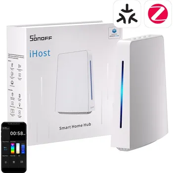 Centrální jednotka pro chytrou domácnost Wi-Fi, ZigBee Sonoff iHost Smart Home Hub AIBridge, 2 GB RAM