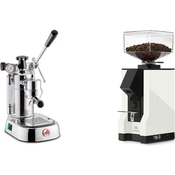 Kávovar La Pavoni Professional Lusso + Eureka Mignon Silenzio 55, BL…