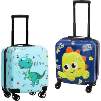 Dětský kufr – lehký plastový kufr na kolečkách, 47x35x23cm