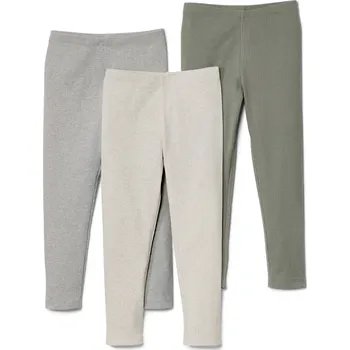 Dámské legíny 686129 - Tchibo - Žebrované legíny - pro miminko - vel. 74/80 - barva: bílá