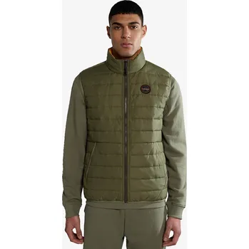 Pánská vesta Napapijri ACALMAR VEST 6 GAE GREEN LICHEN M 262812