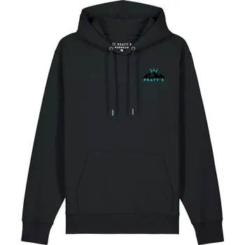 Pánská mikina PEATYS PEATY'S PUBWEAR MIKINA S KAPUCÍ SUNRISE BLACK (PPW-25-HDY-RZE-BLK) M