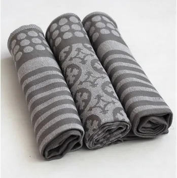 Utěrka ETEX Kuchyňské utěrky z egyptské bavlny U02 šedé 50 x 70 cm - 3 kusy