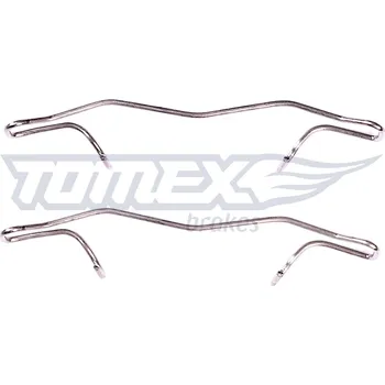 Přislušenství brzdového systému Sada příslušenství, obložení kotoučové brzdy TOMEX C TX 43-00