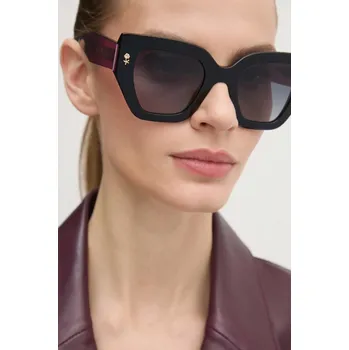 Sluneční brýle Sluneční brýle Etro dámské, černá barva ETRO.0010/S 99C, vel. 50