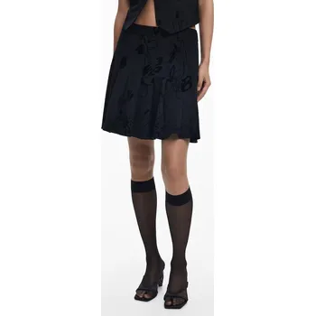 Dámská sukně Dámská sukně DESIGUAL 25WWFW10 2000 FAL FLOCK Velikost: XS
