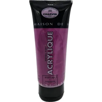 Vodová barva Charvin Paris Akrylová barva Extra Fine Purple 010 tuba 200ml