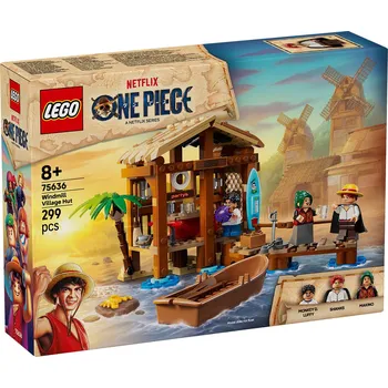 Hračka LEGO ONE PIECE Chatrč v Mlýnové vesnici 75636 STAVEBNICE | 36898