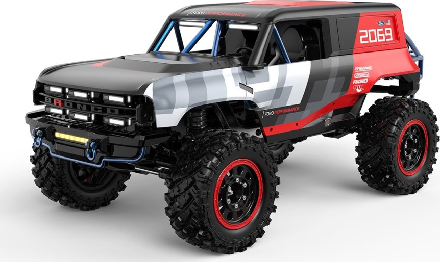 MJX MJX Hyper GO Ford Bronco R Baja 1000 Brushless 4WD 1:12 RTR (H12P)