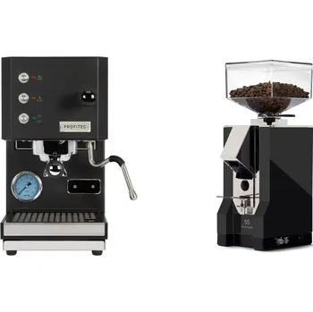 Kávovar Profitec GO, black + Eureka Mignon Silenzio 55, CR black