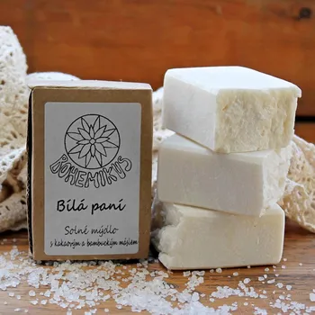 Mýdlo Solné mýdlo Bílá paní 90g