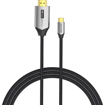 Kabel Kabel USB-C do HDMI 2.0 Vention CRBBG 1,5m, 4K 60 Hz (černý)