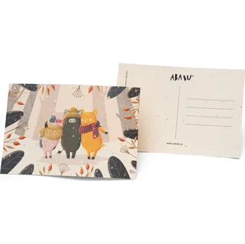 Vánoční pohlednice / Prasátka