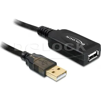 Prodlužovací kabel Delock USB 2.0 kabel, prodlužující A-A samec/samice 20m, aktivní 82690