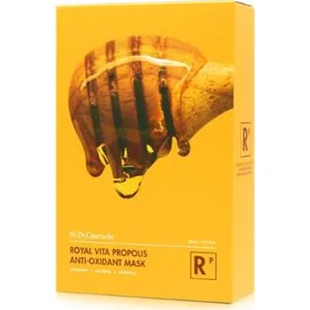 Pleťová maska Dr. Ceuracle Royal Vita Propolis Antioxidant Mask – rozjasňující pleťová maska s vitaminem C a propolisem, 30 ml Balení: 30 ml * 10 masek