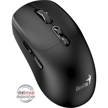 Myš GENIUS NX-8080S BT Noble Black/ duální Bluetooth + 2,4GHz/ 1600 dpi/ bezdrátová/ Copilot/ tichá/ 7tlačítková/ černá 31030042400