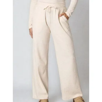 Dámské kalhoty Sinsay - Kalhoty wide leg - béžová - 650FJ-02M - 650FJ-02M-XL