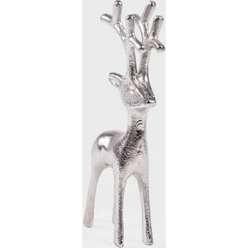 Vánoční dekorace Vánoční figurka SOB | AGRI | stříbrný | 20 cm | 713279 Výška 20 cm