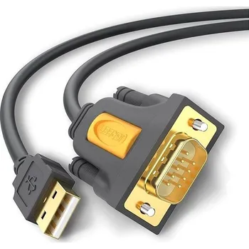 Datové redukce UGREEN USB 2.0 A To DB9 RS-232 Male Adapter Cable 2m