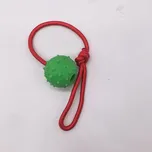 Míček na šňůrce průměr 5 cm Barva: zelená