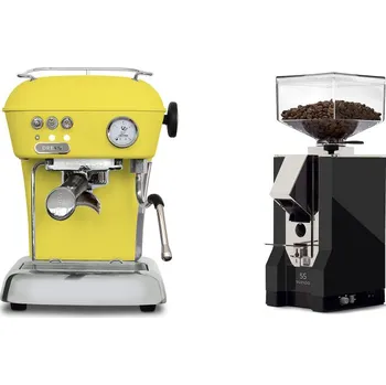 Kávovar Ascaso Dream ONE, Sun Yellow + Eureka Mignon Silenzio 55, CR…