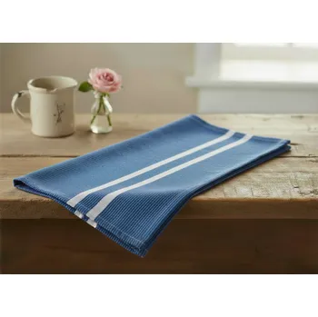 Utěrka Kuchyňská bavlněná utěrka VAINA modrá 50x70 cm 100% bavlna MyBestHome