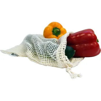 Síťový sáček z biobavlny na potraviny - 30×20 cm