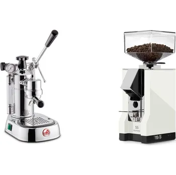 Kávovar La Pavoni Professional Lusso + Eureka Mignon Silenzio 55, CR…