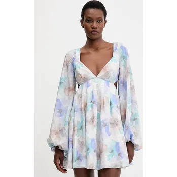 Dámské šaty Šaty Bardot 59858DB2 modrá 50X, vel. XL