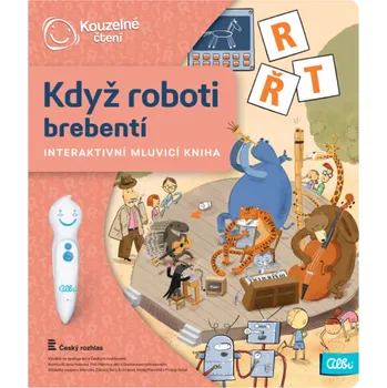 ALBI Kouzelné čtení Kniha interaktivní Když roboti brebentí | 224228