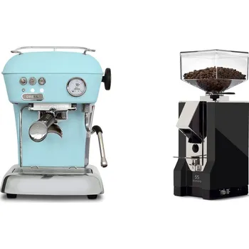 Kávovar Ascaso Dream ONE, Kid Blue + Eureka Mignon Silenzio 55, CR black