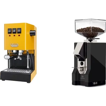 Kávovar Gaggia Classic E24 BC, yellow + Eureka Mignon Silenzio 55, CR…