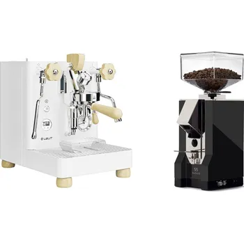 Kávovar Lelit Bianca PL162T V3, white + Eureka Mignon Silenzio 55, CR…