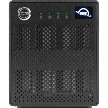 Interní pevný disk OWC 8TB ThunderBay 4 mini Professional Grade 4-Drive HDD Thunderbolt 3 Enclosure For Mac and Win PC (2 x TB3 Ports) .wit (OWCTB3QMSR08T5)