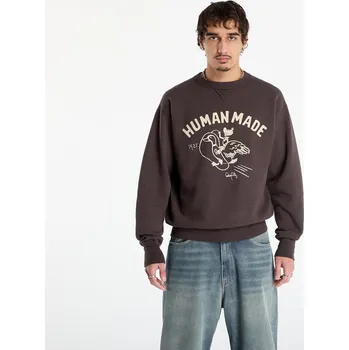 Pánská mikina Mikina HUMAN MADE Tsuriami Sweatshirt 2 Charcoal L