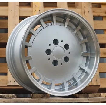 Alu kolo Alu kola Racing Line SW355, 16x8 5x112 ET11, stříbrná + leštěný límec