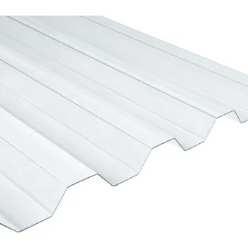 Polykarbonátová deska Palram Standard 1UV 76/18 0,8 mm 1260 x 7000 mm 1 m2 čirá