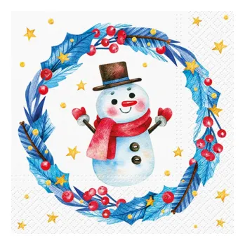 Papírový ubrousek Ubrousek P 33x33 vánoční TL234100