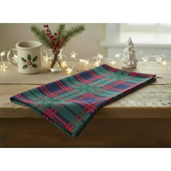 Utěrka BBK Vánoční bavlněná utěrka CHRISTMASSY zelená 45x65 cm