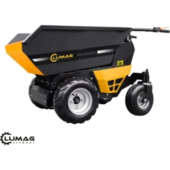 Kolečko Minidumper elektrický MD 500EKN, 1000 W, 48 V, nosnost 500 kg Lumag (Lumag Germany)