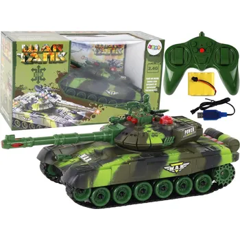RC model tanku Mamido Vojenský tank na dálkové ovládání R/C 2,4 GHz