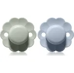 Suavinex Wonder SX Pro Physiological 0-6 m dudlík Almost Aqua + Illusion Blue 2 ks