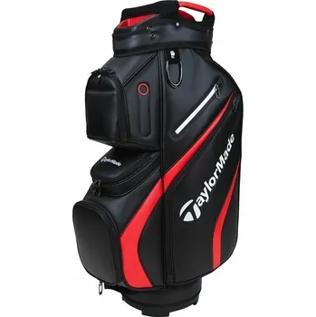 Golfový bag TaylorMade Deluxe Black/Red Cart Bag