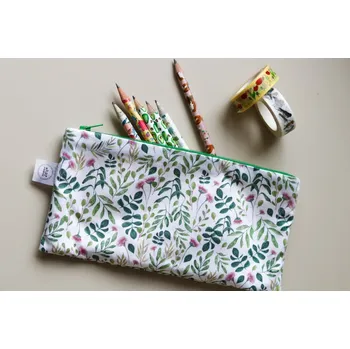 Penál ePiPí Taštička velká - Sedmikrásky Barva zipu: bílá