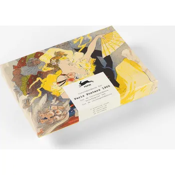 Obálka The Pepin Press luxusní dopisní sada, Paris Posters 1900, A5