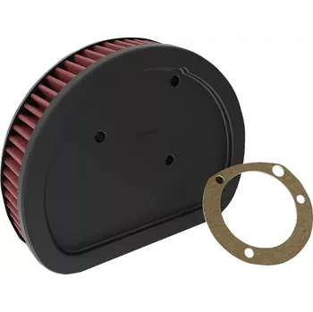 Motodíl Vzduchový filtr K & N typ HD-1611 pro HARLEY DAVIDSON DYNA rok 2004-2007 viz popis (znovu použitelný, omyvatelný, přednaolejovaný pro rychlou a snadnou instalaci)